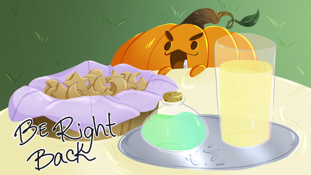 Quick break screen for my personal twitch stream.