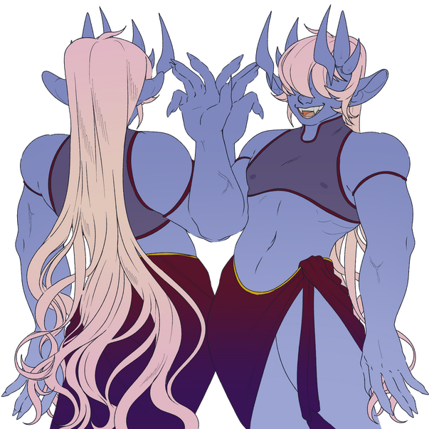 Personal character reference sheet.