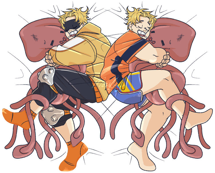 Sleeping Taishiro Toyomitsu from My Hero Academia